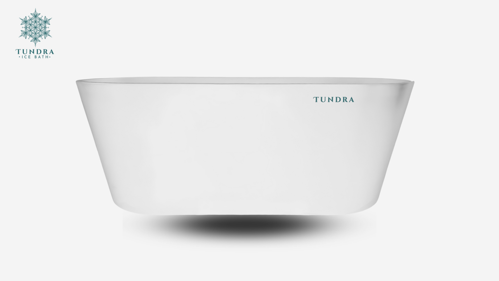 Presenting the TUNDRA Ice Bath Aurora, a space-efficient, oval-shaped cold therapy bath with durable dual-wall construction and temperature control between 3-42°C. Features LED lighting, efficient drainage, and pairs with Borealis Cooler & Heater. Ideal for compact spaces.